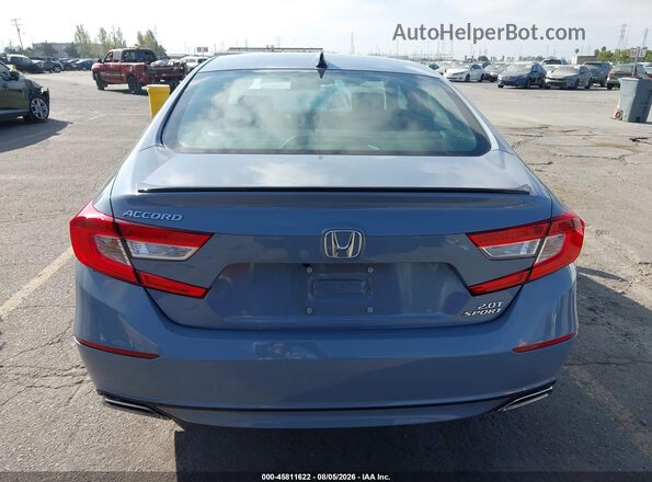 1HGCV2F38NA023539 2022 HONDA ACCORD Light Blue 