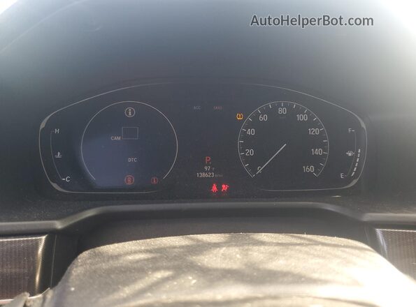 1HGCV2F39JA020241 2018 HONDA ACCORD Black Vista del cuadro de instrumentos