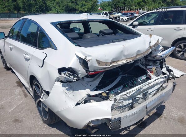 1HGCV2F39KA020676 2019 HONDA ACCORD White Front view