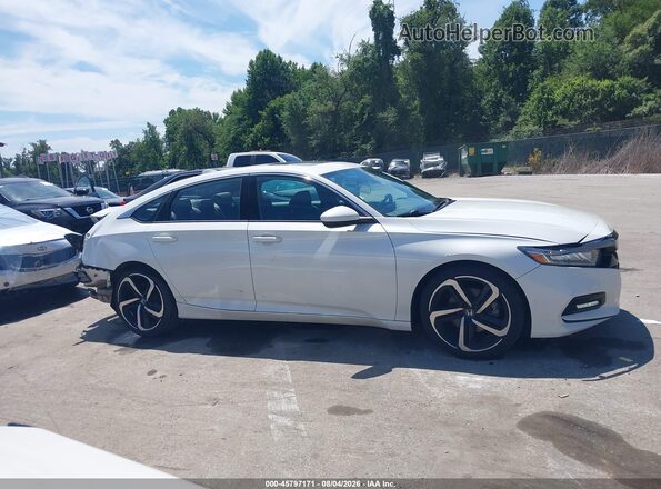 1HGCV2F39KA020676 2019 HONDA ACCORD White 360 interior view