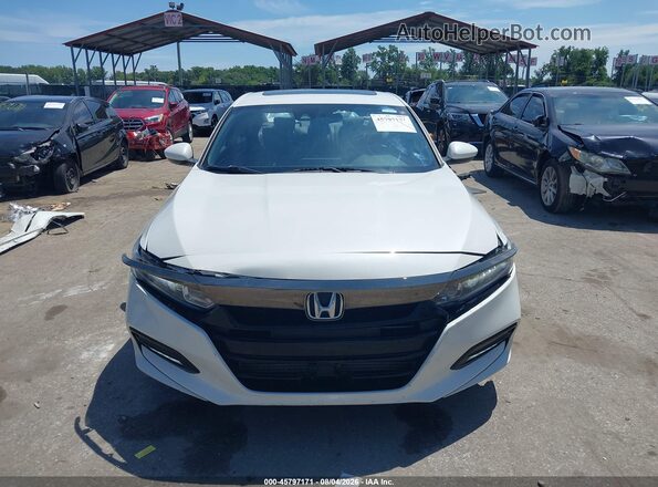 1HGCV2F39KA020676 2019 HONDA ACCORD White Rear interior view
