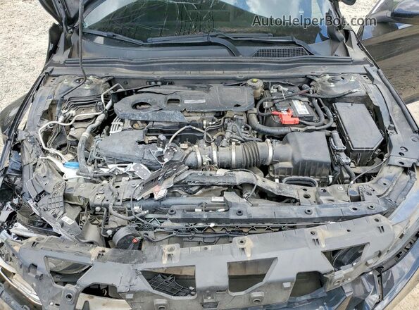 1HGCV2F39KA022525 2019 HONDA ACCORD Black Rear interior view