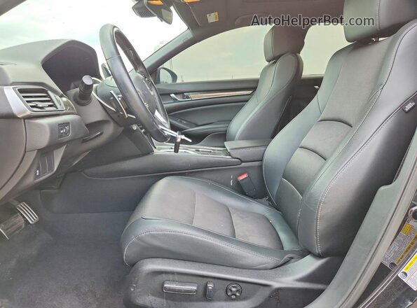 1HGCV2F39MA020728 2021 HONDA ACCORD Black Vista interior delantera