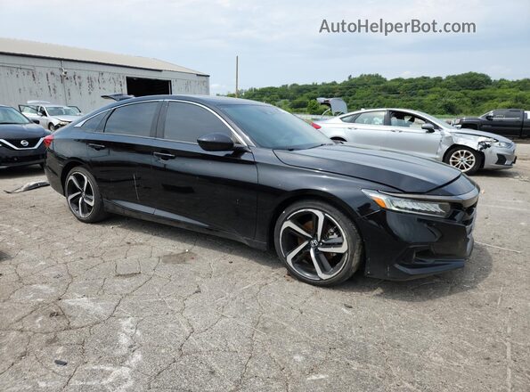 1HGCV2F39MA020728 2021 HONDA ACCORD Black 
