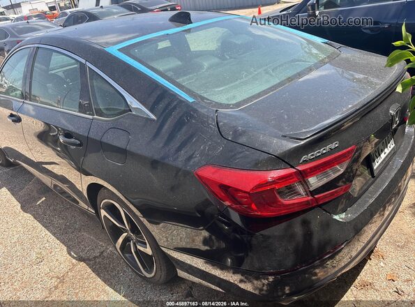 1HGCV2F3XJA037484 2018 HONDA ACCORD  Rear left