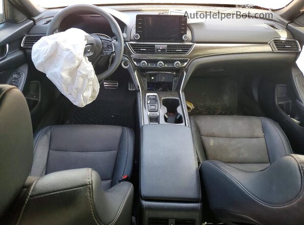 1HGCV2F3XKA016670 2019 HONDA ACCORD Gray Vista del salpicadero