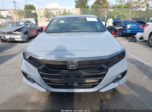 1HGCV2F3XMA010287 2021 HONDA ACCORD Gray Vista del cuadro de instrumentos