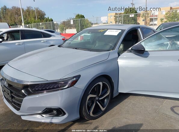 1HGCV2F3XMA010287 2021 HONDA ACCORD Gray Vista frontal