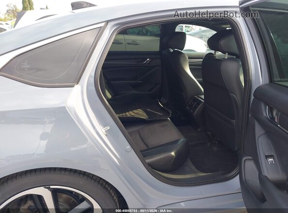 1HGCV2F3XMA010287 2021 HONDA ACCORD Gray Vista de la etiqueta del VIN