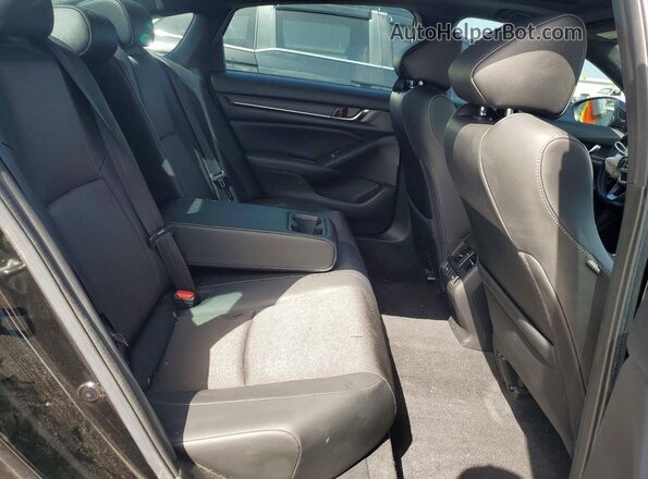 1HGCV2F3XNA022456 2022 HONDA ACCORD Black Вид задніх сидінь