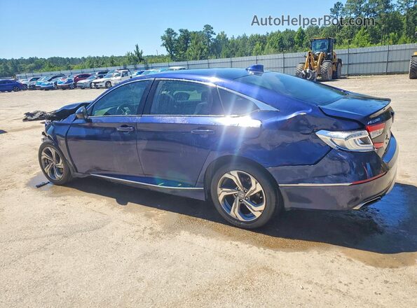 1HGCV2F50LA026675 2020 HONDA ACCORD Blue უკანა მარცხენა