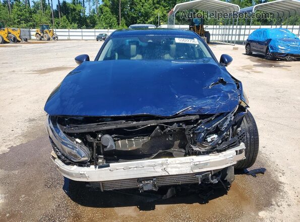 1HGCV2F50LA026675 2020 HONDA ACCORD Blue წინა ხედი