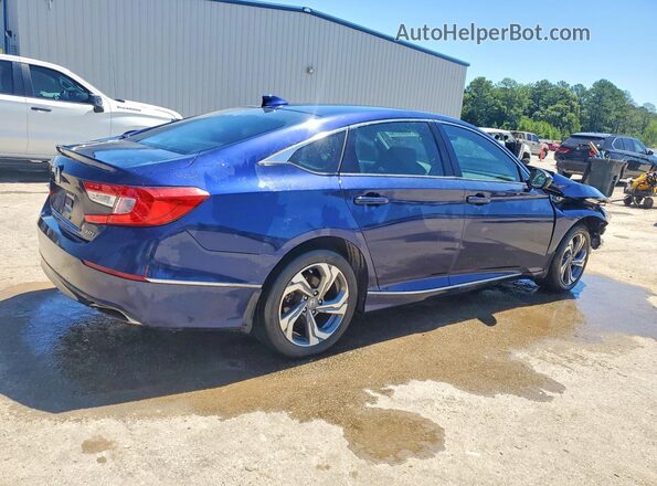 1HGCV2F50LA026675 2020 HONDA ACCORD Blue უკანა მარჯვენა