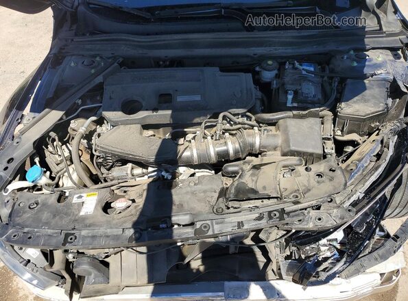 1HGCV2F50LA026675 2020 HONDA ACCORD Blue უკანა სალონის ხედი