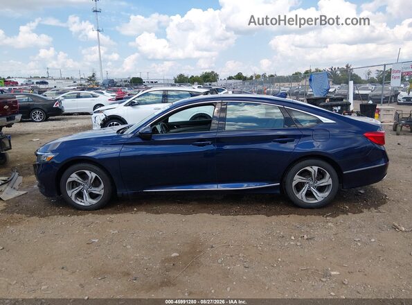 1HGCV2F52JA042339 2018 HONDA ACCORD Blue Панорамний вид салону 360°