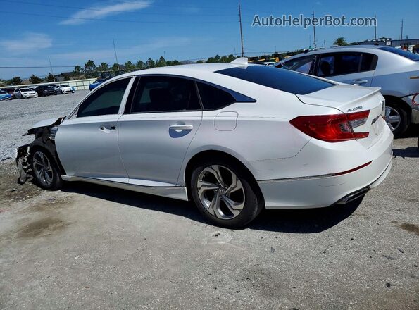 1HGCV2F53JA017837 2018 HONDA ACCORD White Trasero izquierdo
