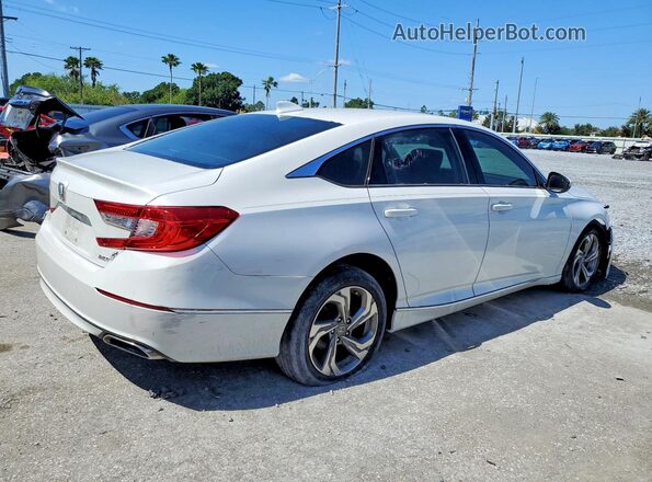1HGCV2F53JA017837 2018 HONDA ACCORD White Trasero derecho