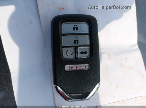 1HGCV2F54JA008564 2018 HONDA ACCORD Gray Вид панелі приладів