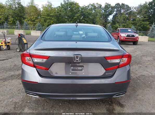 1HGCV2F54JA008564 2018 HONDA ACCORD Gray 