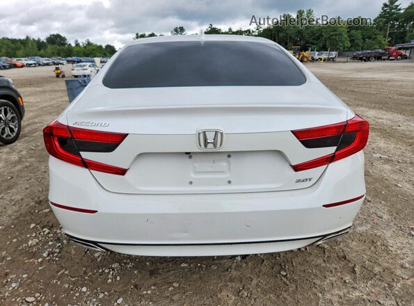 1HGCV2F56LA028477 2020 HONDA ACCORD White Հետևի տեսք