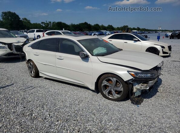 1HGCV2F57JA021941 2018 HONDA ACCORD White წინა მარჯვენა