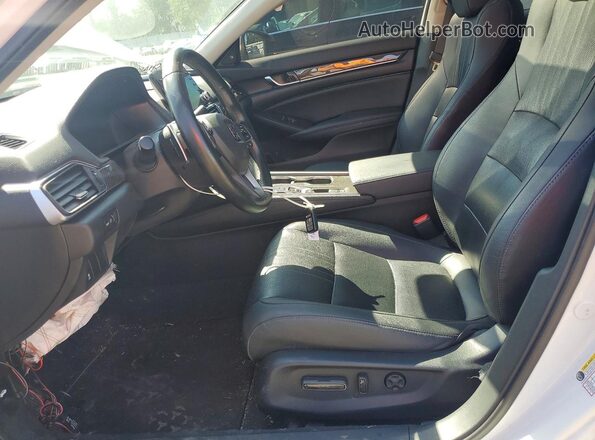 1HGCV2F57LA016354 2020 HONDA ACCORD White Вид салону спереду