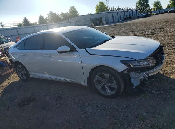 1HGCV2F57LA016354 2020 HONDA ACCORD White Передня права чверть
