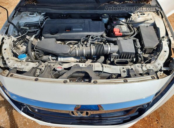 1HGCV2F58JA011239 2018 HONDA ACCORD White უკანა სალონის ხედი