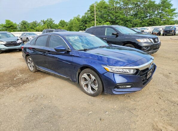 1HGCV2F58LA020039 2020 HONDA ACCORD Blue Przód prawy