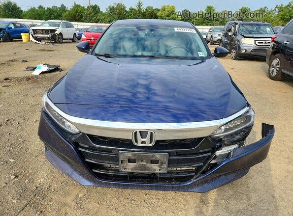 1HGCV2F58LA020039 2020 HONDA ACCORD Blue Widok z przodu