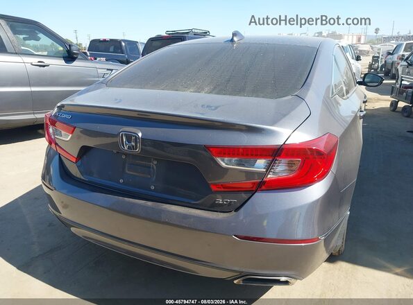 1HGCV2F59JA003425 2018 HONDA ACCORD Серый 