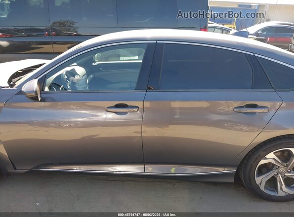 1HGCV2F59JA003425 2018 HONDA ACCORD Серый Панорамный вид салона 360°