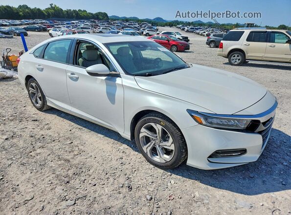 1HGCV2F59JA022251 2018 HONDA ACCORD White Przód prawy