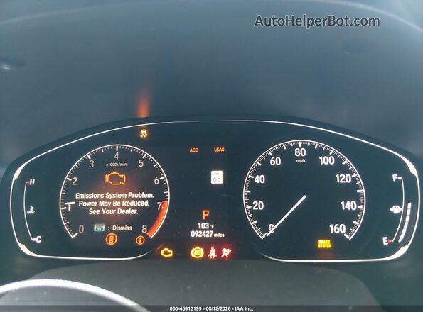 1HGCV2F59JA026509 2018 HONDA ACCORD Gray Vista de los asientos traseros