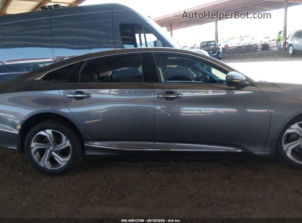 1HGCV2F59JA026509 2018 HONDA ACCORD Gray Vista interior trasera