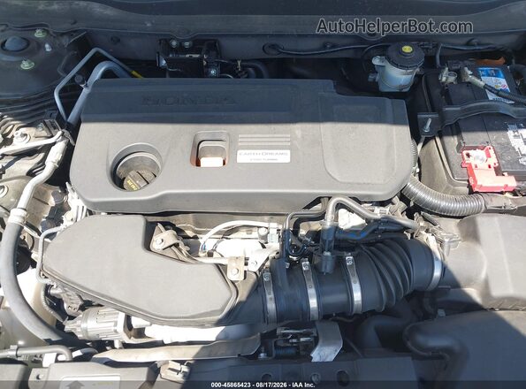 1HGCV2F5XJA044954 2018 HONDA ACCORD Black Հետևի տեսք