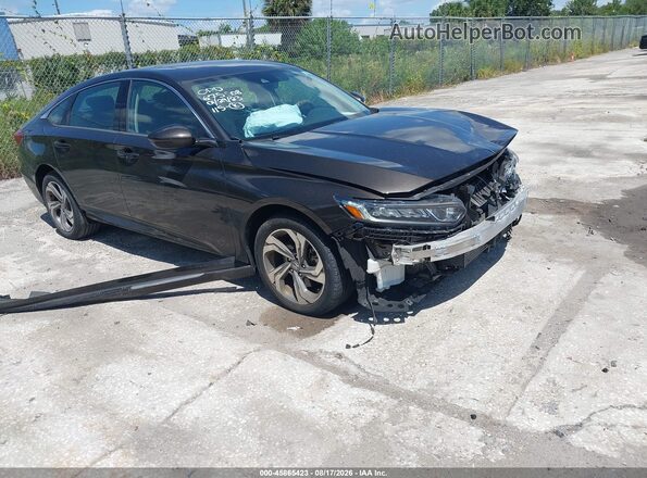 1HGCV2F5XJA044954 2018 HONDA ACCORD Black 
