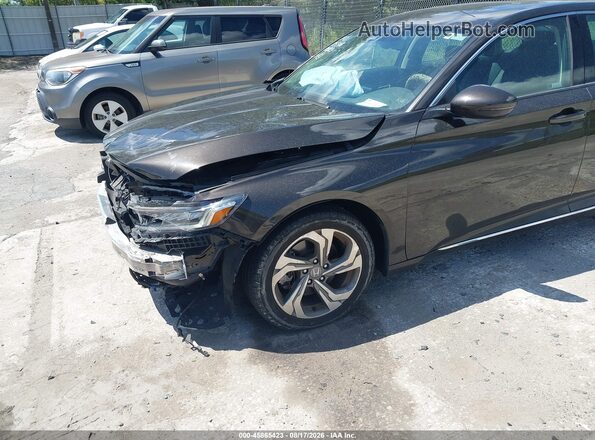 1HGCV2F5XJA044954 2018 HONDA ACCORD Black 