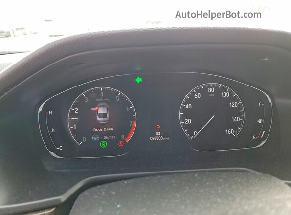 1HGCV2F62JA037974 2018 HONDA ACCORD White Widok zestawu wskaźników