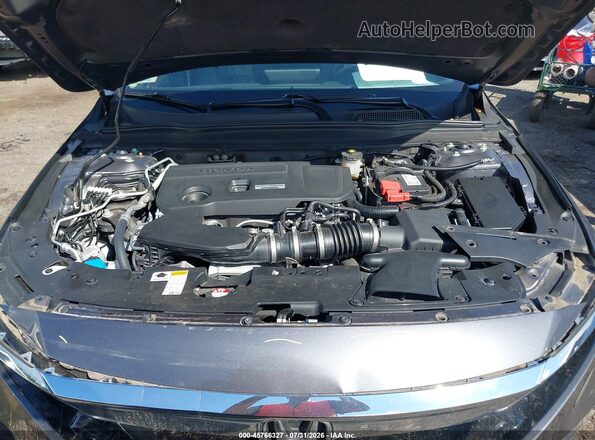 1HGCV2F66JA029070 2018 HONDA ACCORD Серый Вид сзади