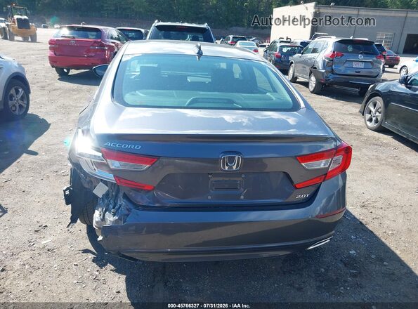 1HGCV2F66JA029070 2018 HONDA ACCORD Серый 