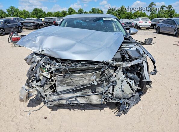 1HGCV2F90JA021427 2018 HONDA ACCORD Серебряный Вид спереди