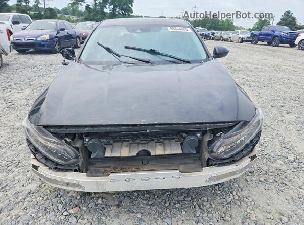 1HGCV2F90JA051978 2018 HONDA ACCORD Black Vista frontal