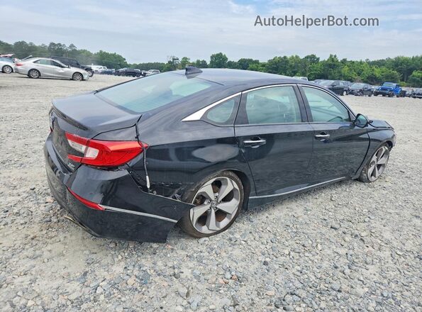 1HGCV2F90JA051978 2018 HONDA ACCORD Black Trasero derecho