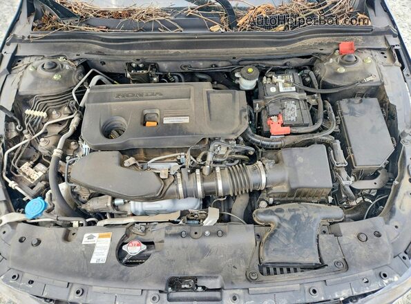 1HGCV2F90JA051978 2018 HONDA ACCORD Black Vista interior trasera