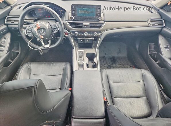1HGCV2F90JA051978 2018 HONDA ACCORD Black Vista del salpicadero