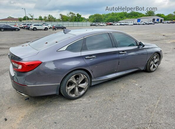 1HGCV2F90KA024118 2019 HONDA ACCORD Серый Задняя правая четверть