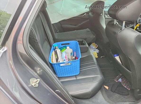 1HGCV2F90KA024118 2019 HONDA ACCORD Серый Вид задних сидений