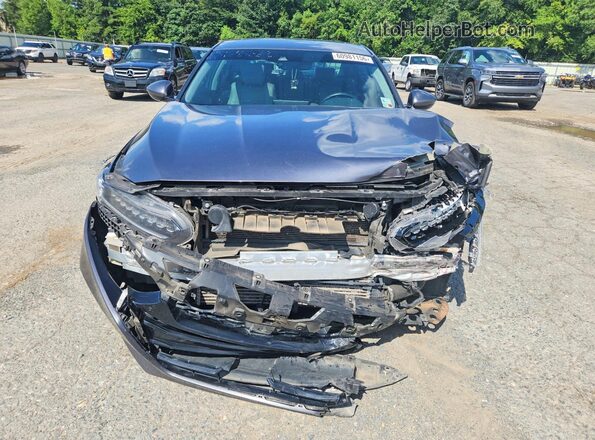 1HGCV2F90LA009572 2020 HONDA ACCORD Gray წინა ხედი