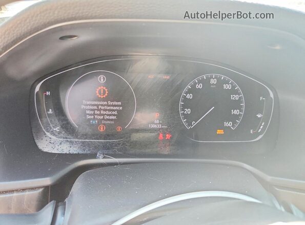 1HGCV2F90LA009572 2020 HONDA ACCORD Gray ხელსაწყოთა პანელის ხედი